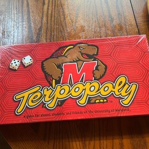 NWT Maryland Terpins Monopoly board game, Terpopoly